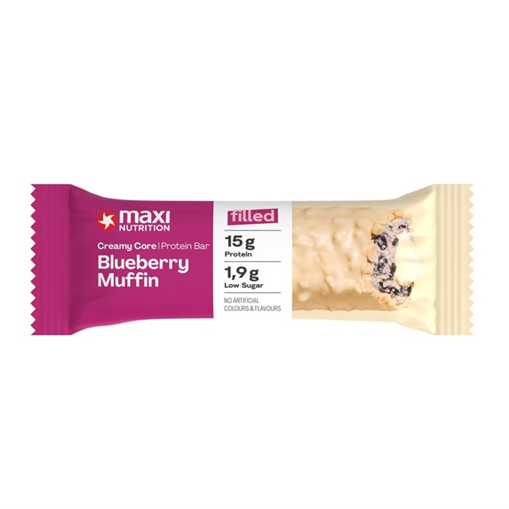 Creamy Core Protein Bars 12 x 45g - Blueberry Muffin (BBD: 29/09/23)